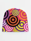 Детская шапка / Аннотация разноцветных кругов