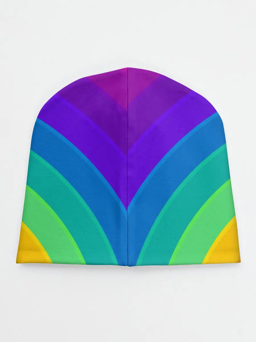 Детская шапка / Круговая радуга