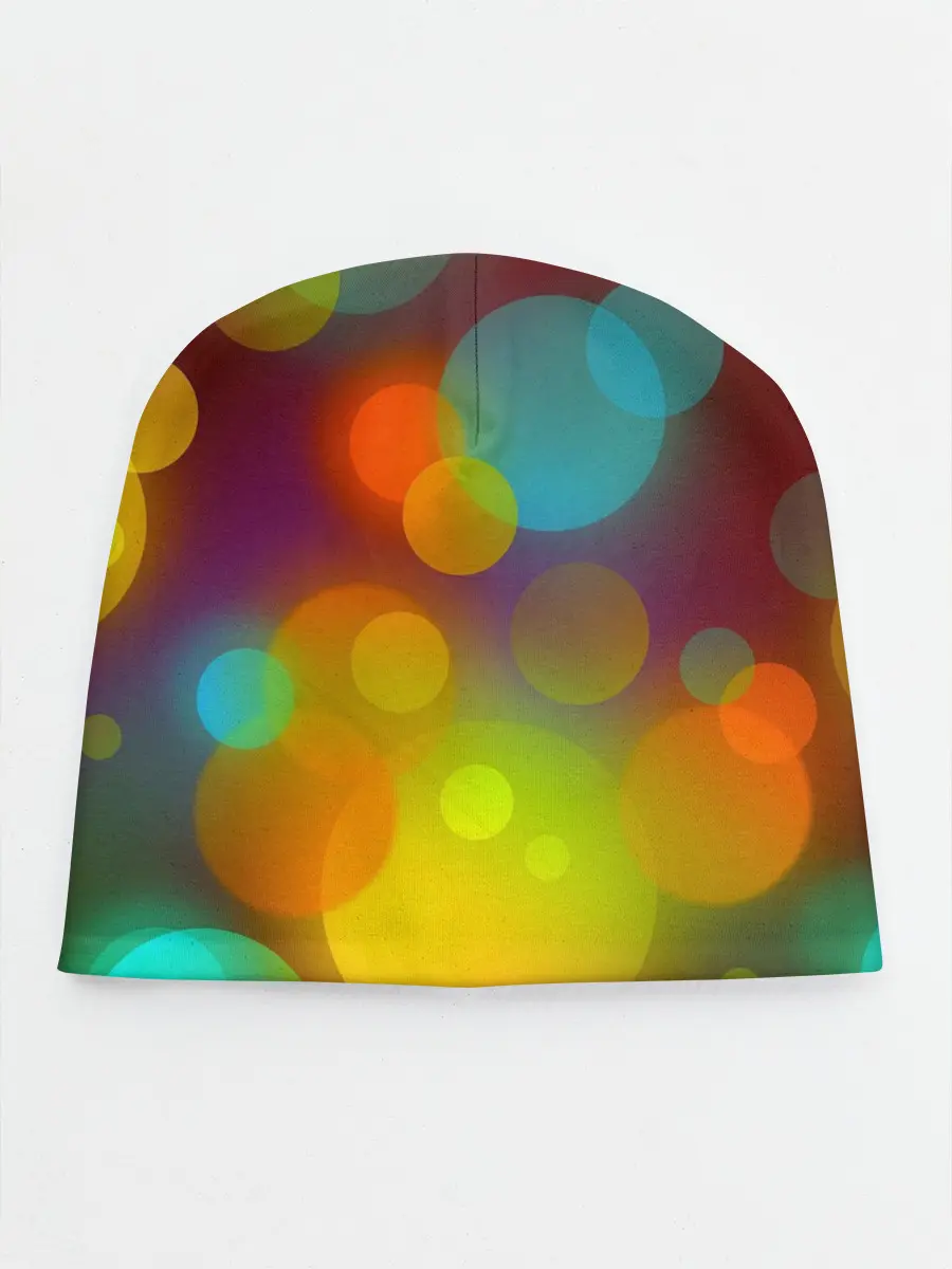 Детская шапка / Цветные блики