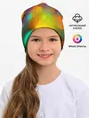 Детская шапка / Цветные блики