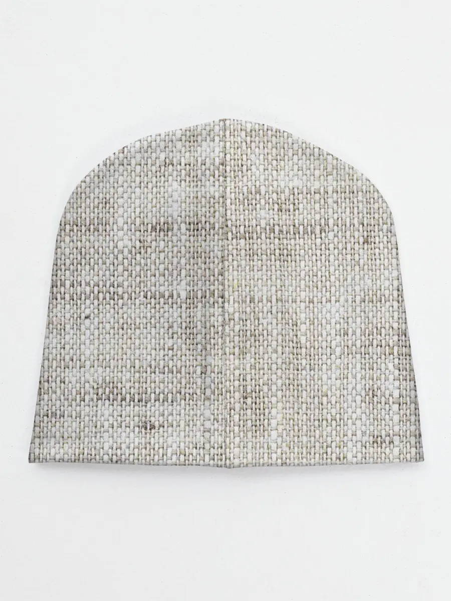 Детская шапка / Серая Мешковина