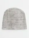 Детская шапка / Серая Мешковина