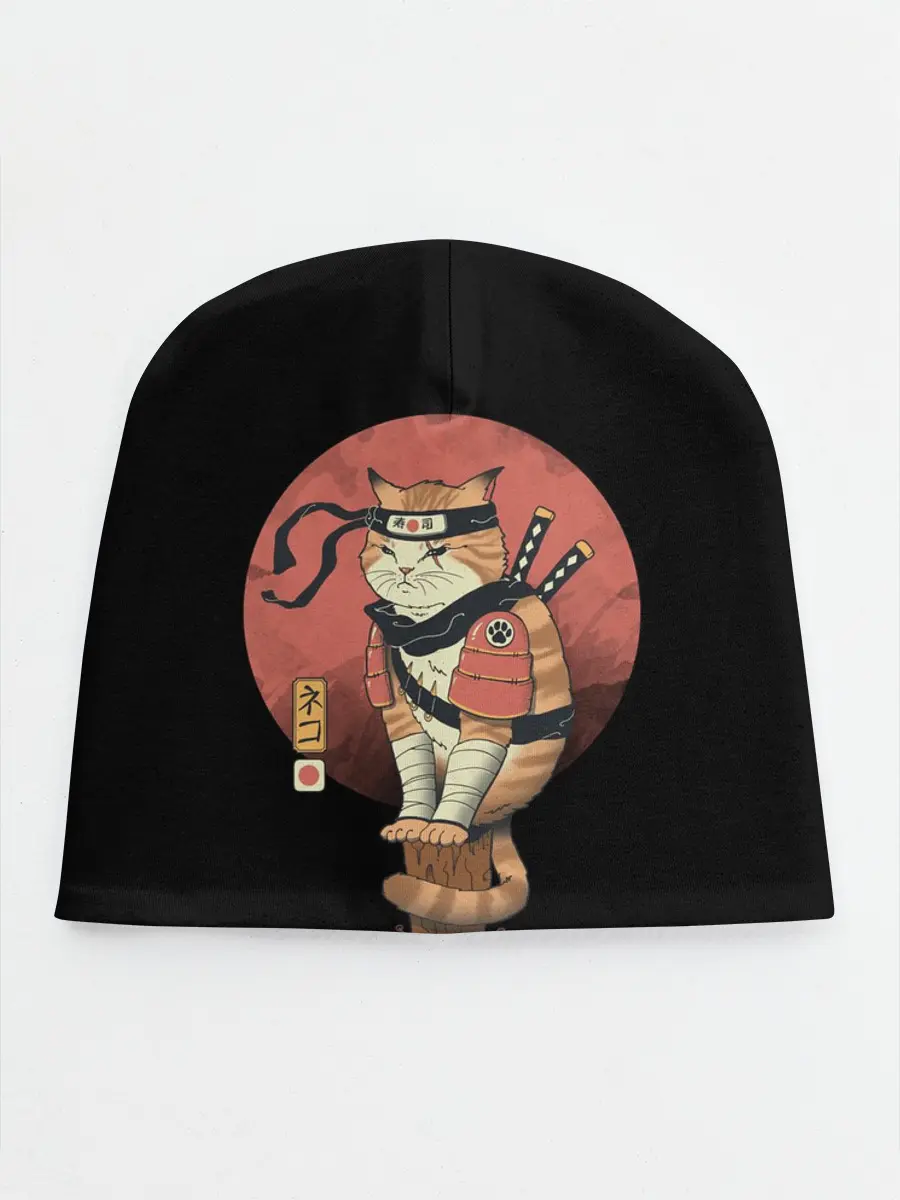 Детская шапка / Кот Ниндзя