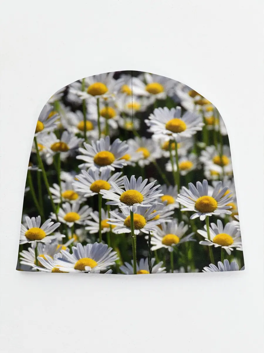 Детская шапка / Ромашки