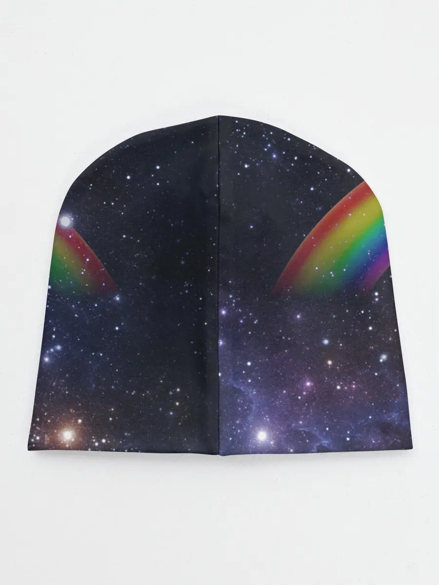 Детская шапка / Кот на Жирафе