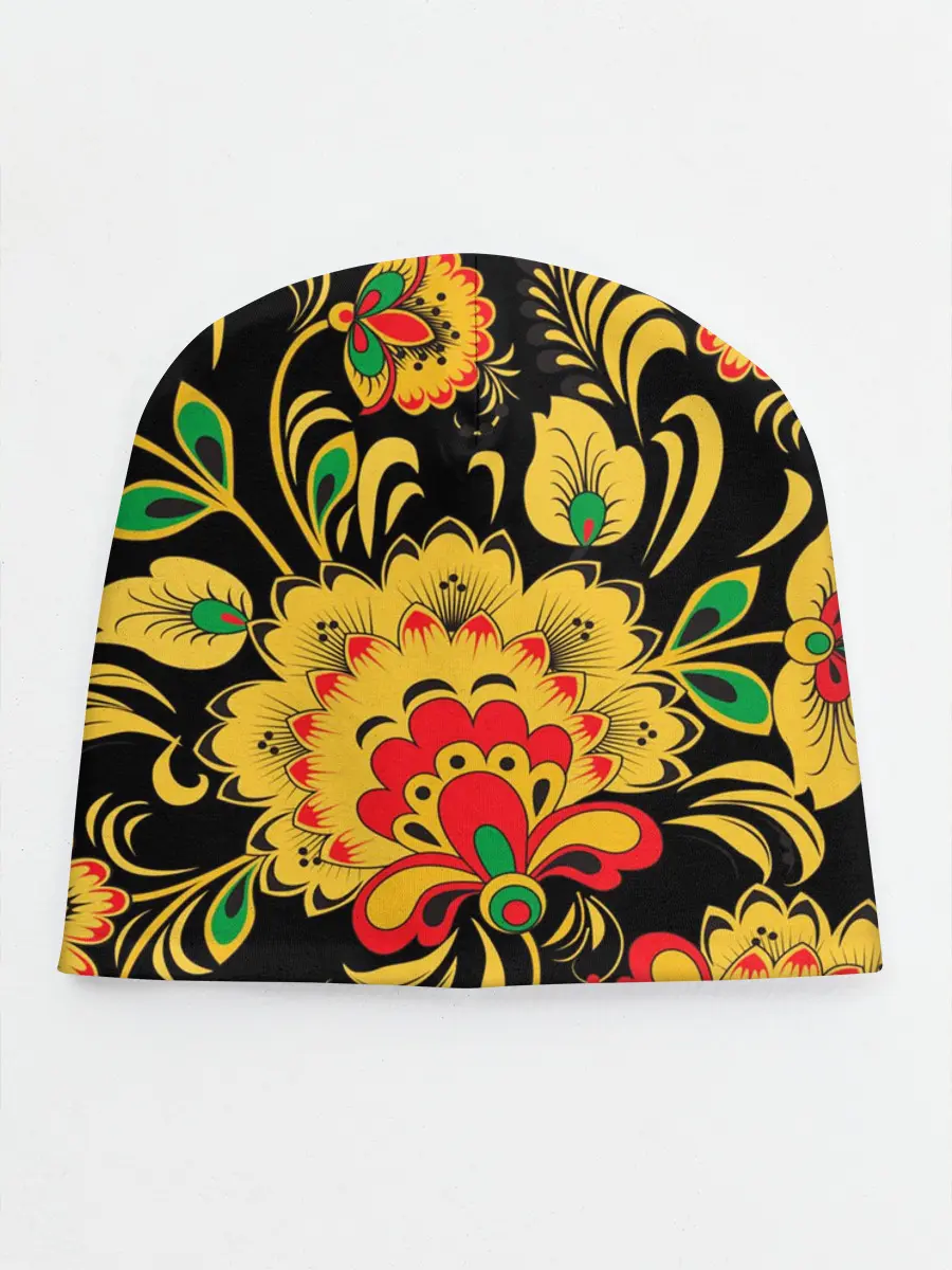 Детская шапка / Хохлома