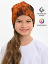 Детская шапка / Огонь