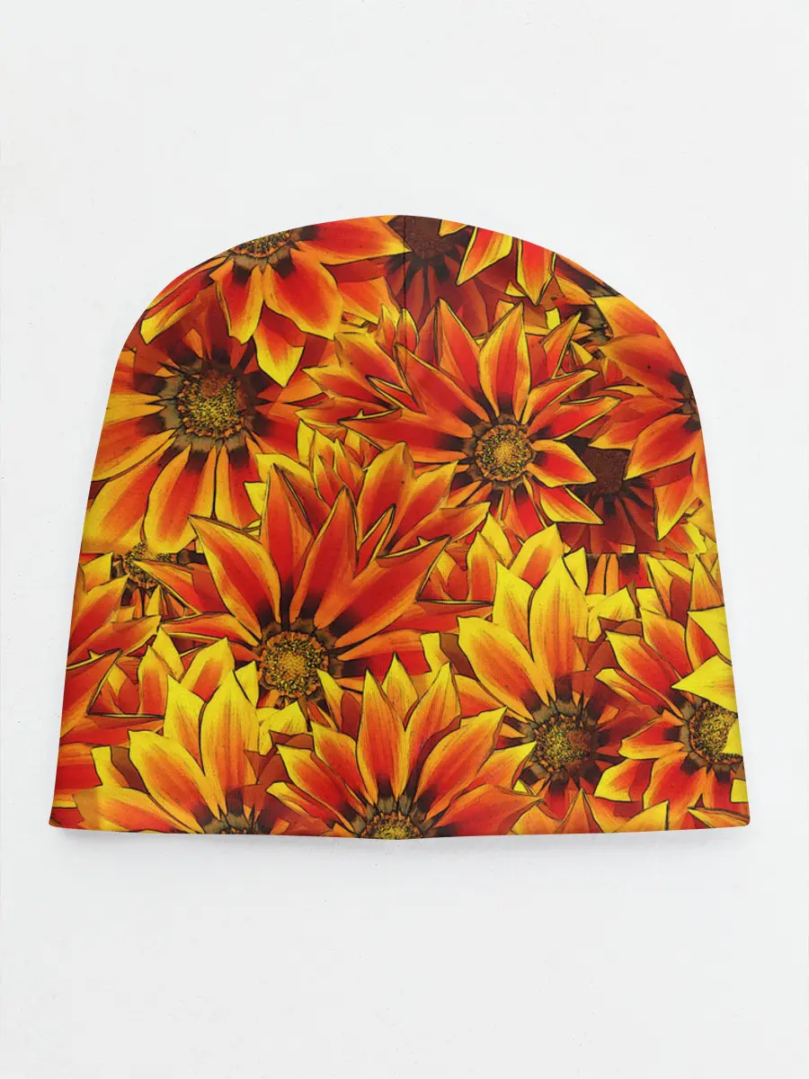 Детская шапка / Цветы