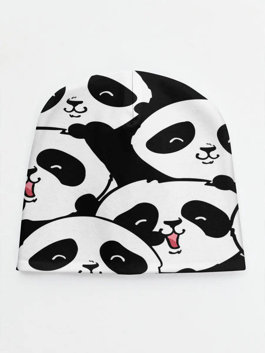 Детская шапка / панды