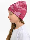 Детская шапка / розовые фламинго