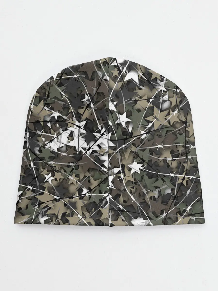 Детская шапка / Звёзды и колючки