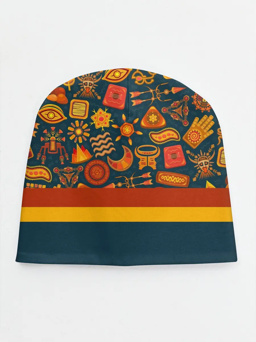Детская шапка / Африканская Символика