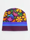 Детская шапка / Мультяшные Цветы