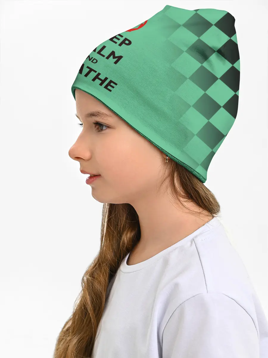 Детская шапка / KEEP CALM and BREATHE