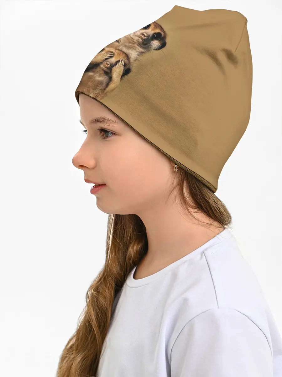 Детская шапка / Сурикаты