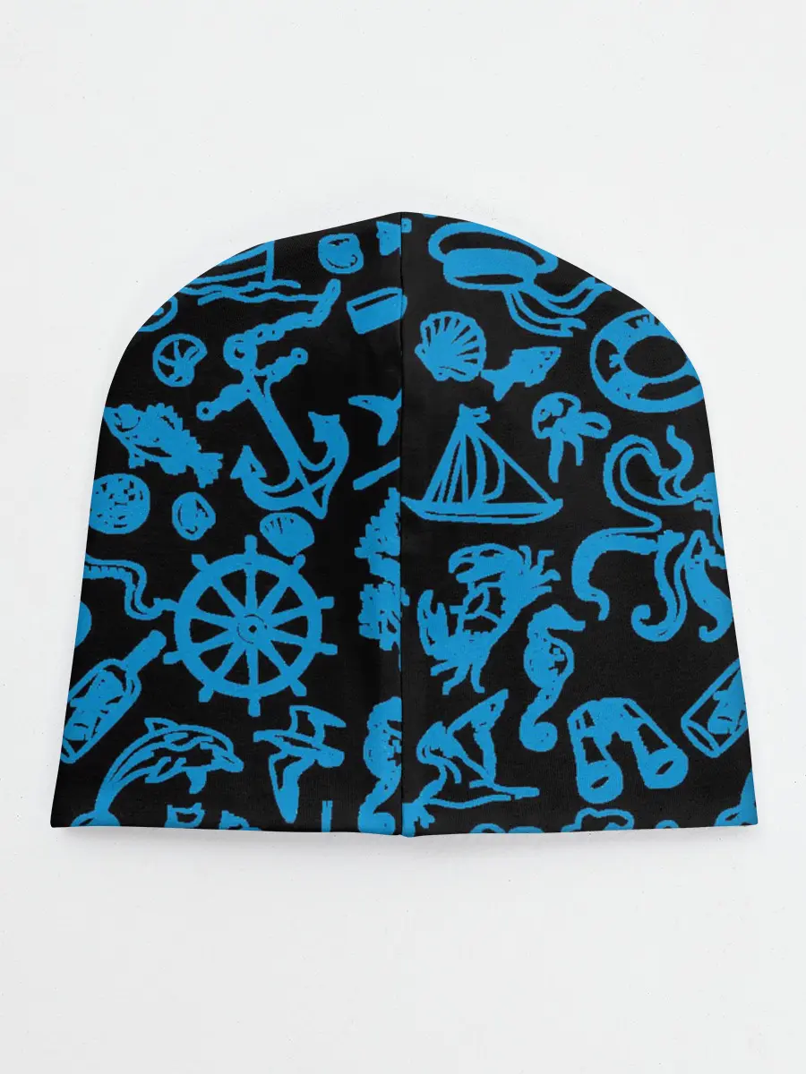 Детская шапка / Морская тема