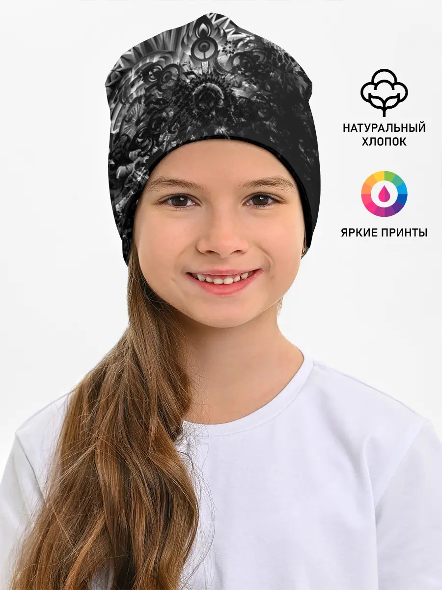 Детская шапка / Floral Pattern