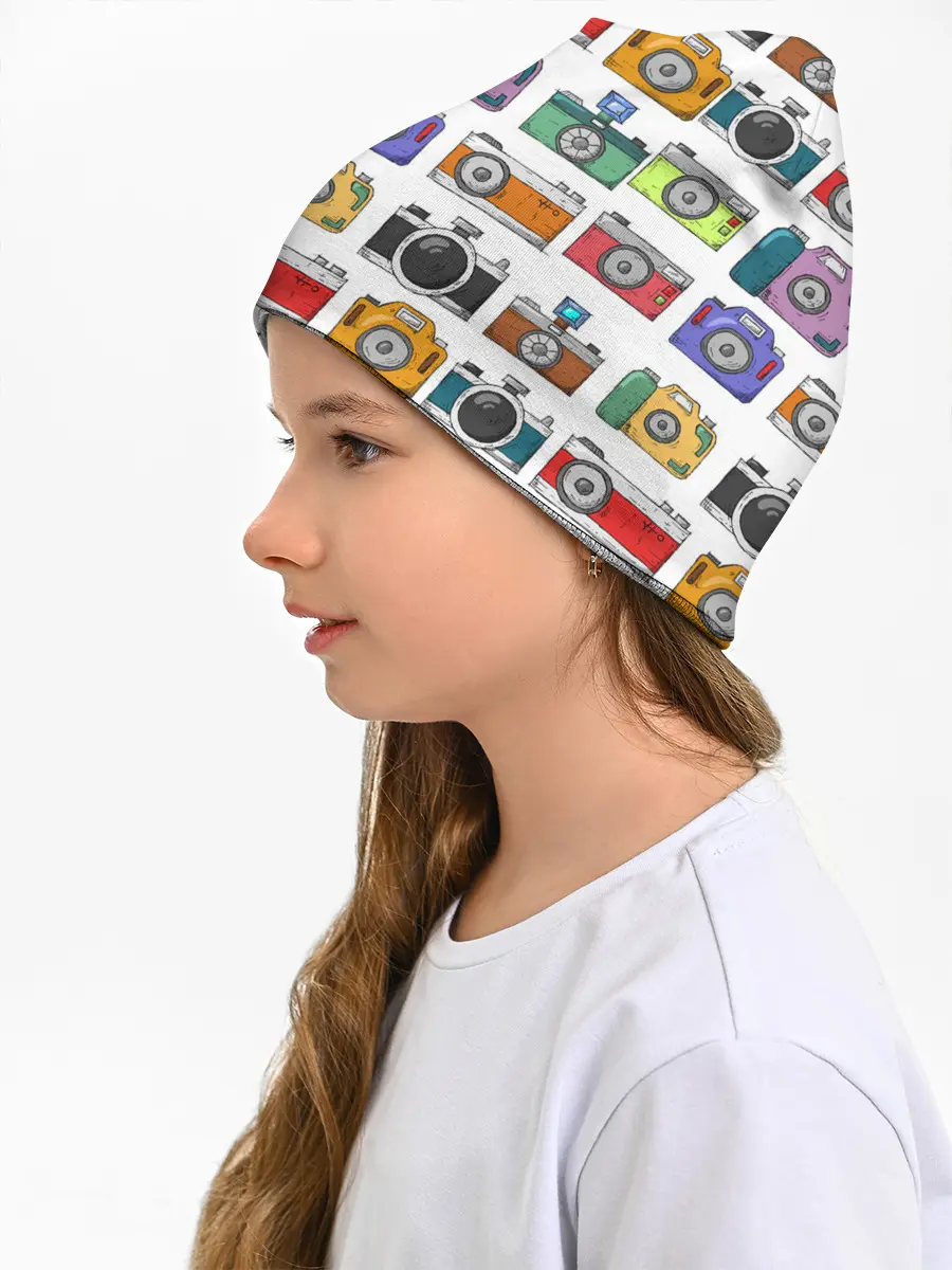 Детская шапка / Фотоаппараты