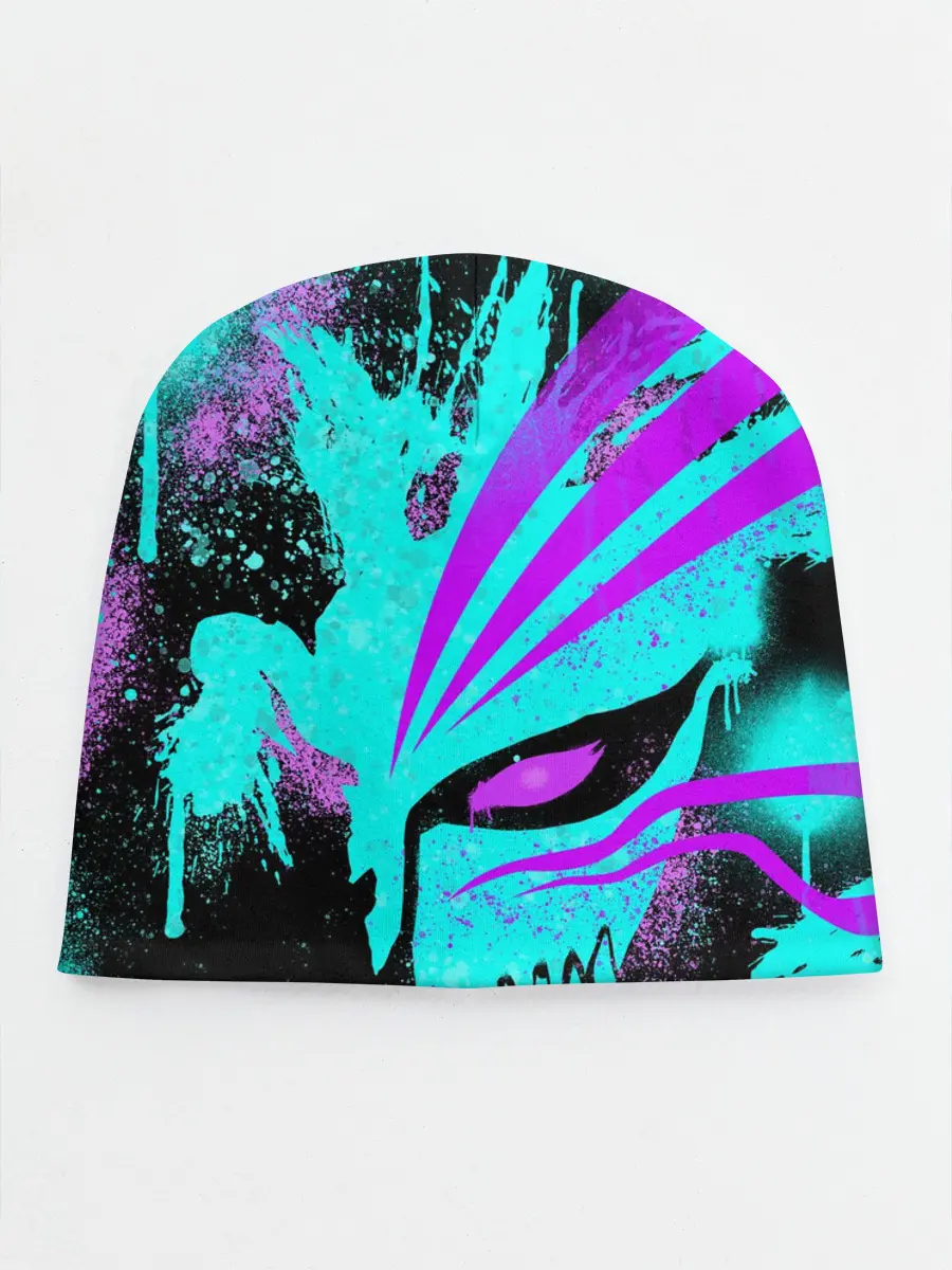 Детская шапка / БЛИЧ МАСКА ПУСТОГО НЕОН