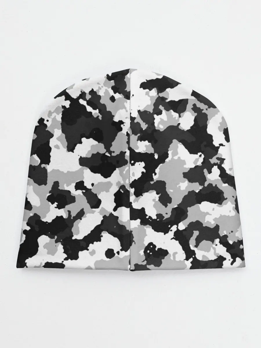 Детская шапка / Холодный камуфляж