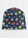 Детская шапка / Мультяшные планеты