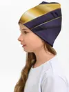 Детская шапка / 3D luxury золото