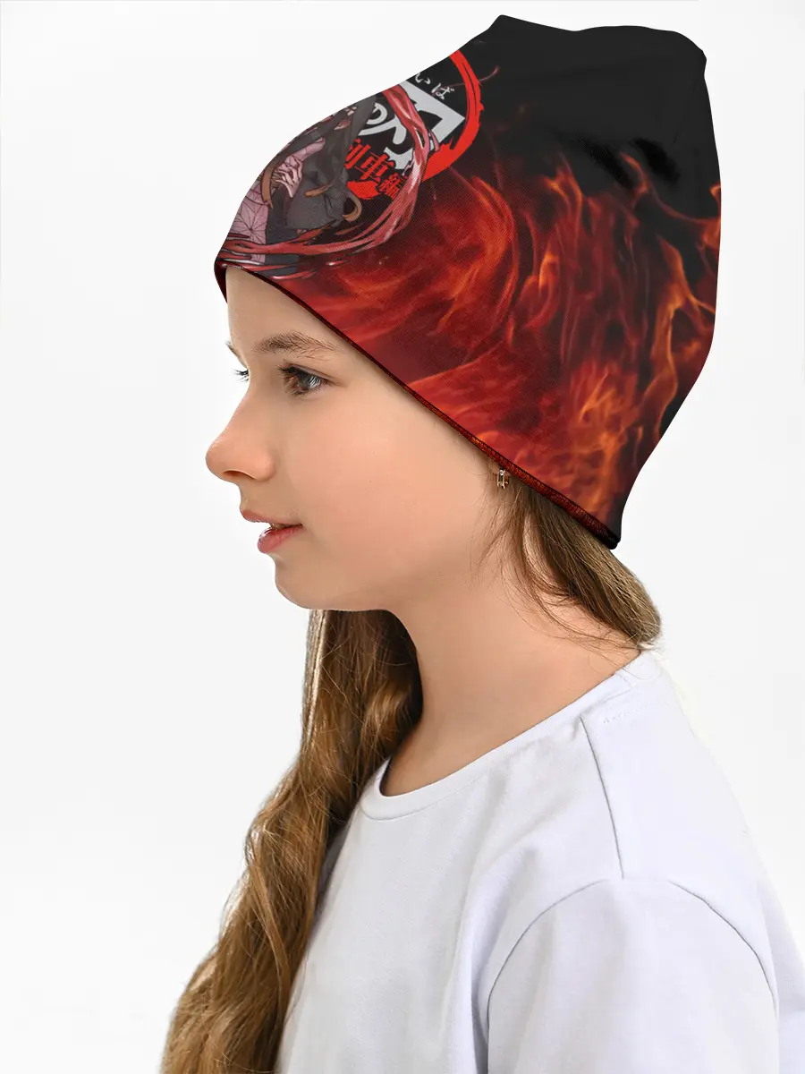 Детская шапка / Незуко Камадо в огне