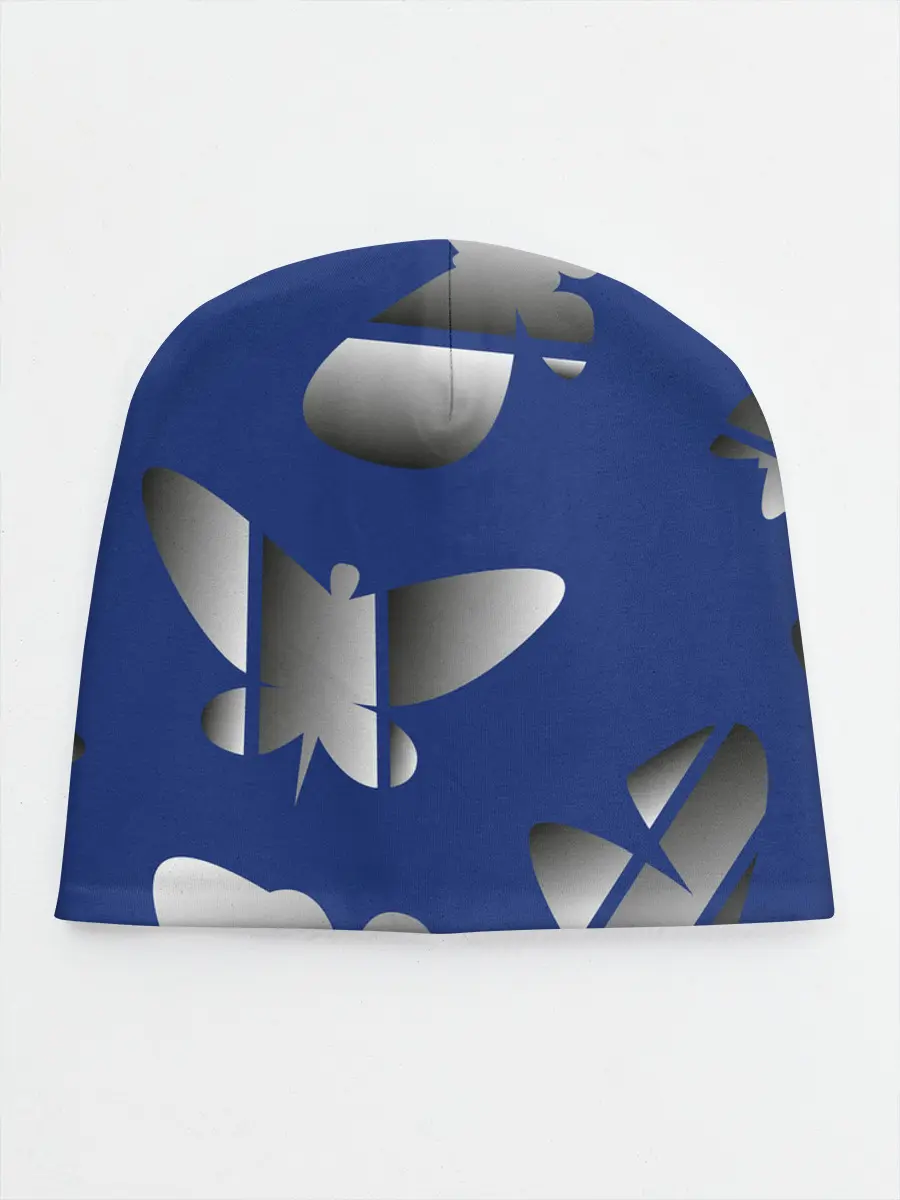 Детская шапка / градиентные бабочки