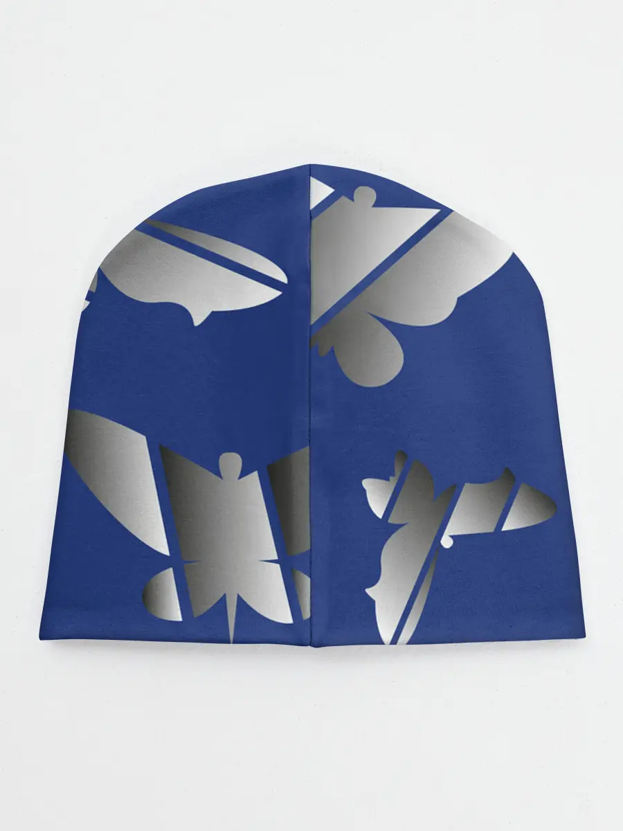 Детская шапка / градиентные бабочки