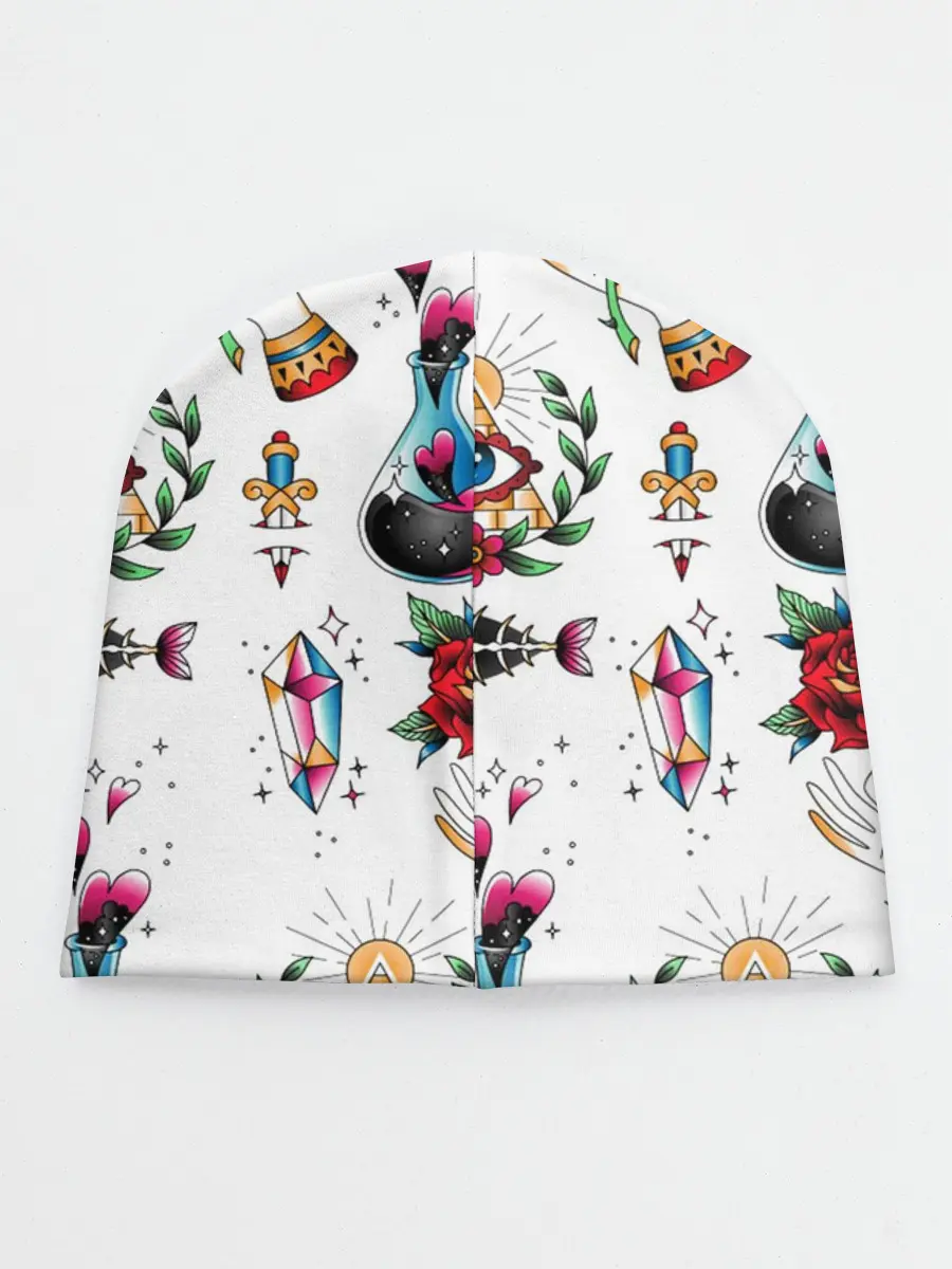 Детская шапка / Old school tattoo