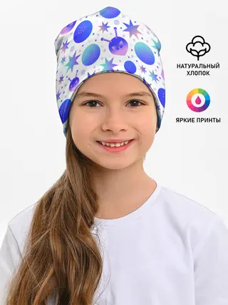Детская шапка / Яркая галактика