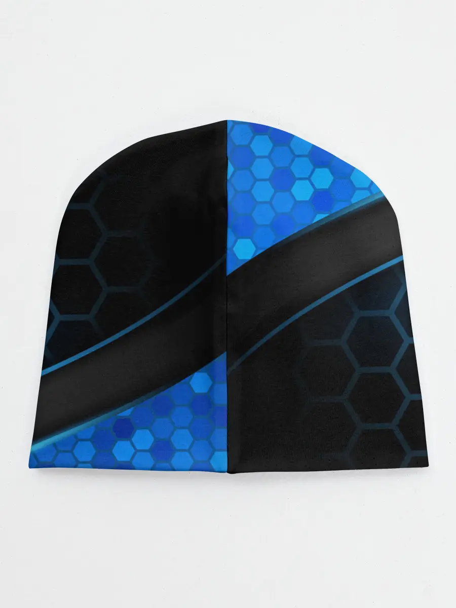 Детская шапка / 3D luxury blue 3Д СОТЫ и плиты