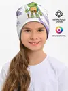 Детская шапка / ЧЕРЕПАШКИ НИНДЗЯ - ДОНАТЕЛЛО