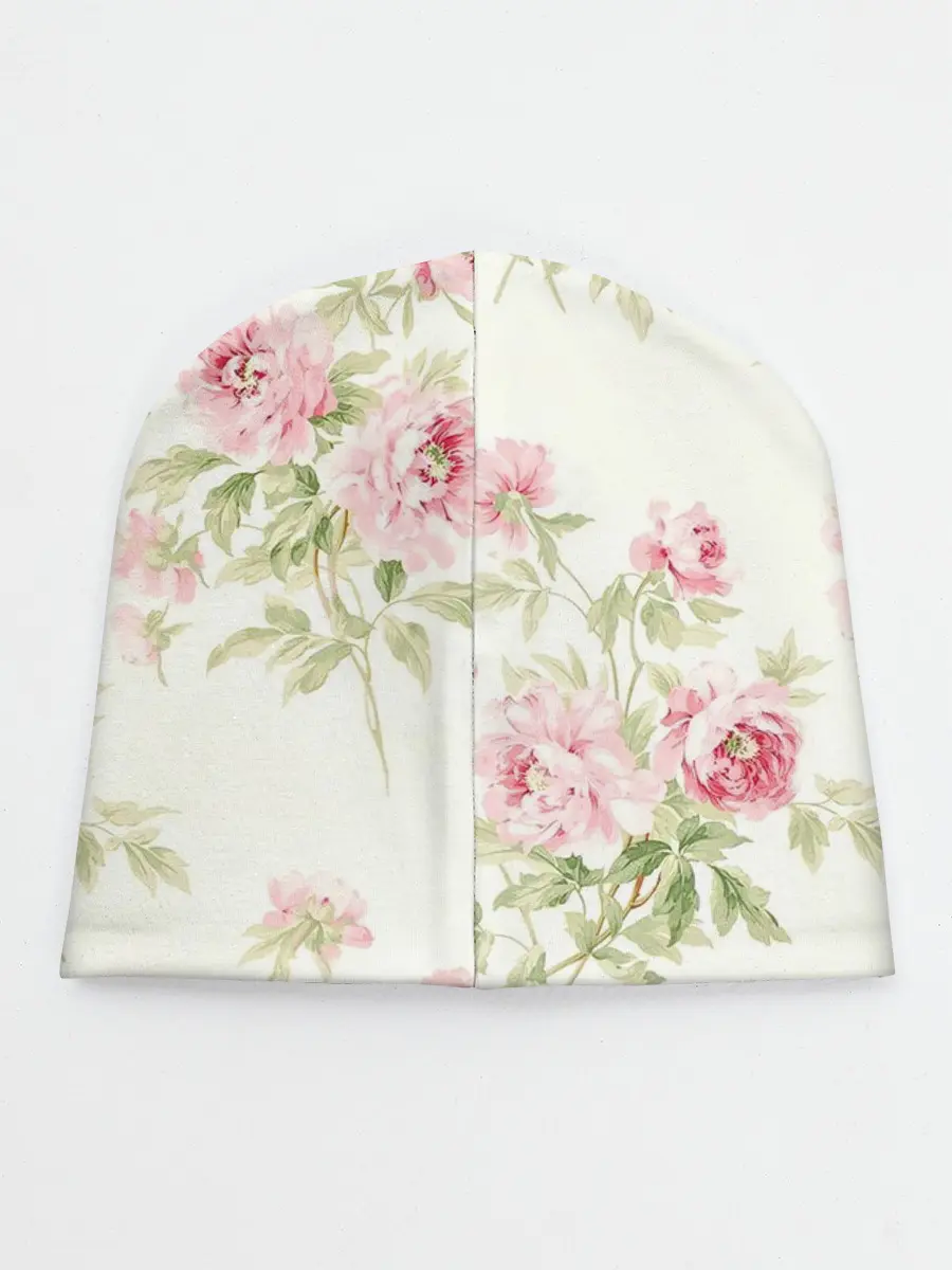 Детская шапка / Розовые розы