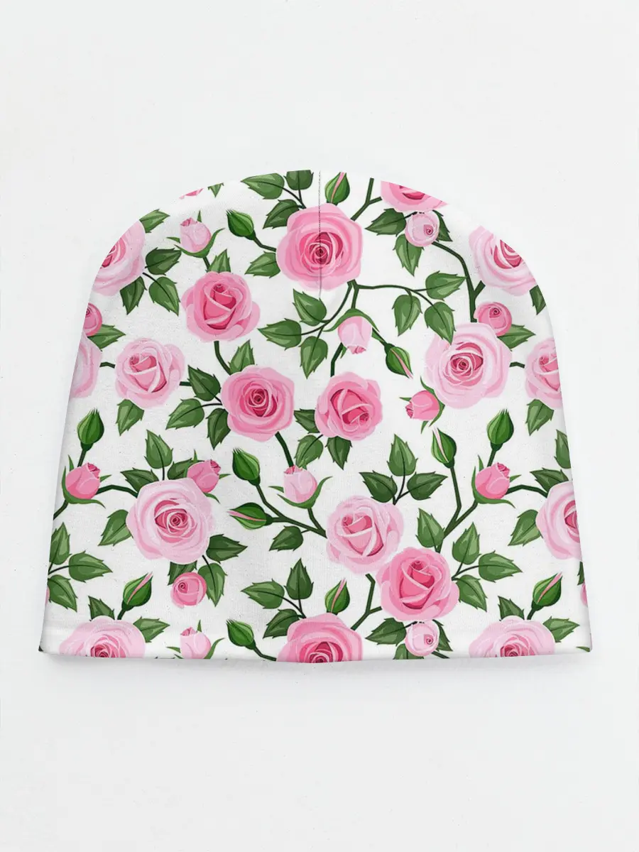 Детская шапка / Розы
