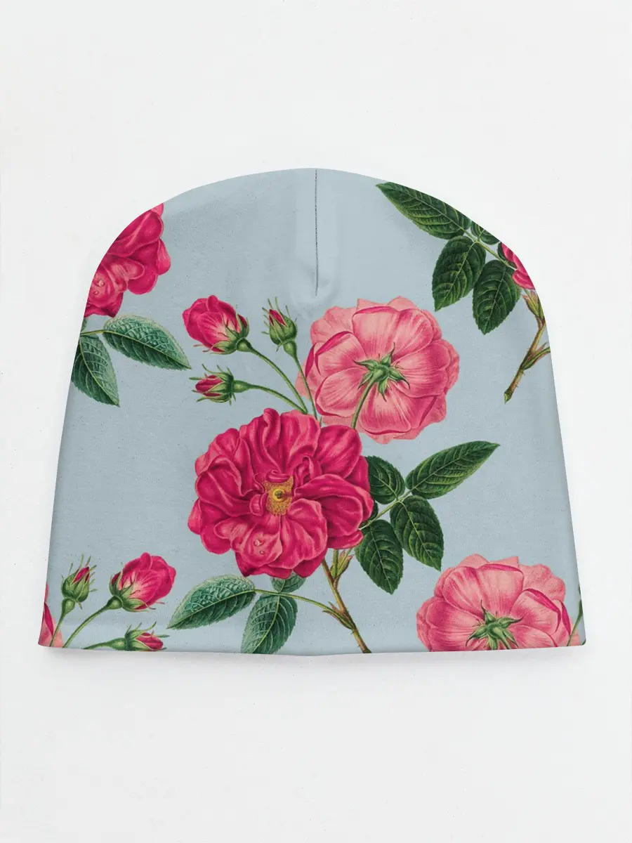 Детская шапка / Чайная роза