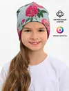 Детская шапка / Чайная роза