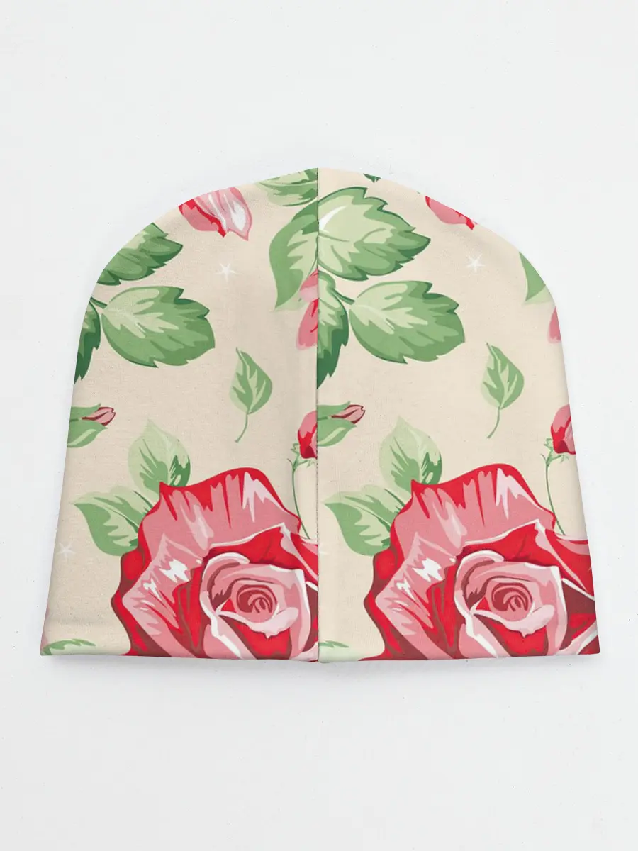 Детская шапка / Розы