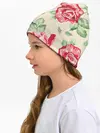 Детская шапка / Розы