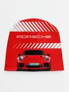 Детская шапка / PORSCHE / ПОРШЕ / RED STYLE