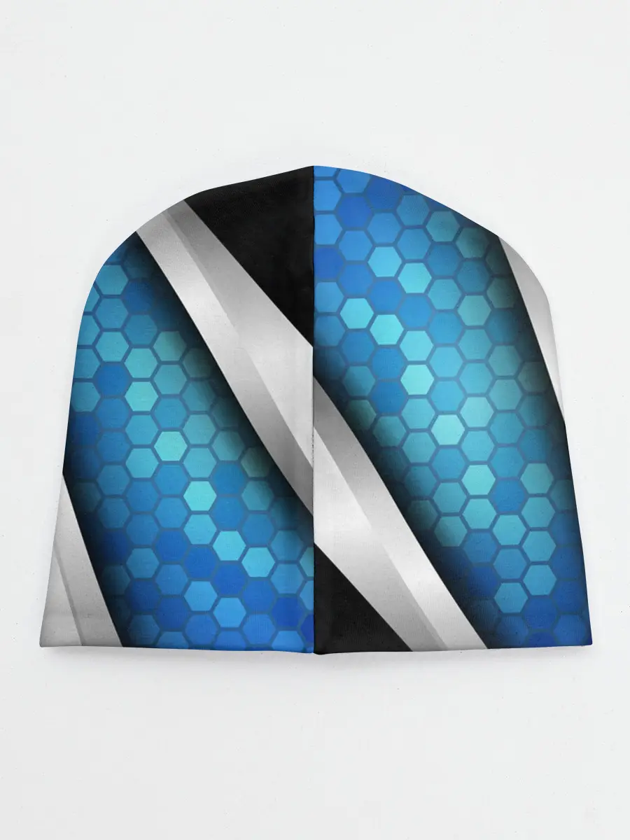 Детская шапка / Хромированная 3D броня