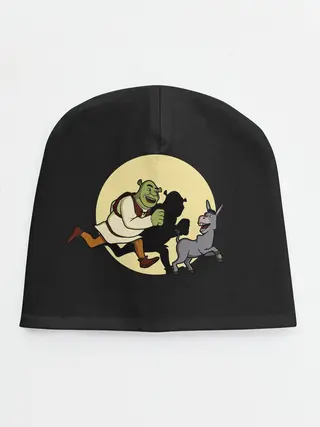 Детская шапка / Шрек и Осёл
