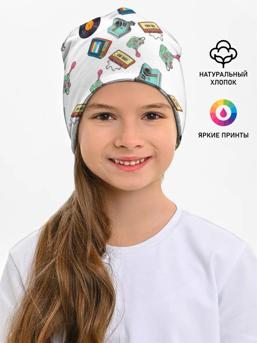 Детская шапка / Стиль 80х