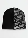 Детская шапка / JUST DO IT / ПРОСТО СДЕЛАЙ ЭТО