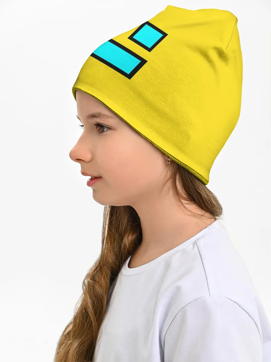 Детская шапка / Geometry Dash Smile