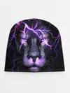 Детская шапка / НЕОНОВЫЙ ЛЕВ / NEON LION