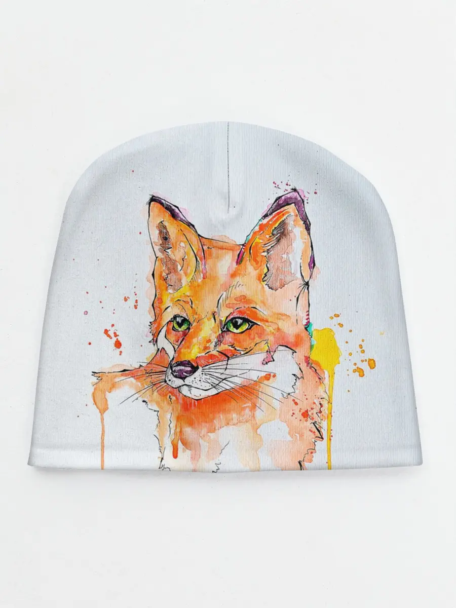 Детская шапка / Лисёнок