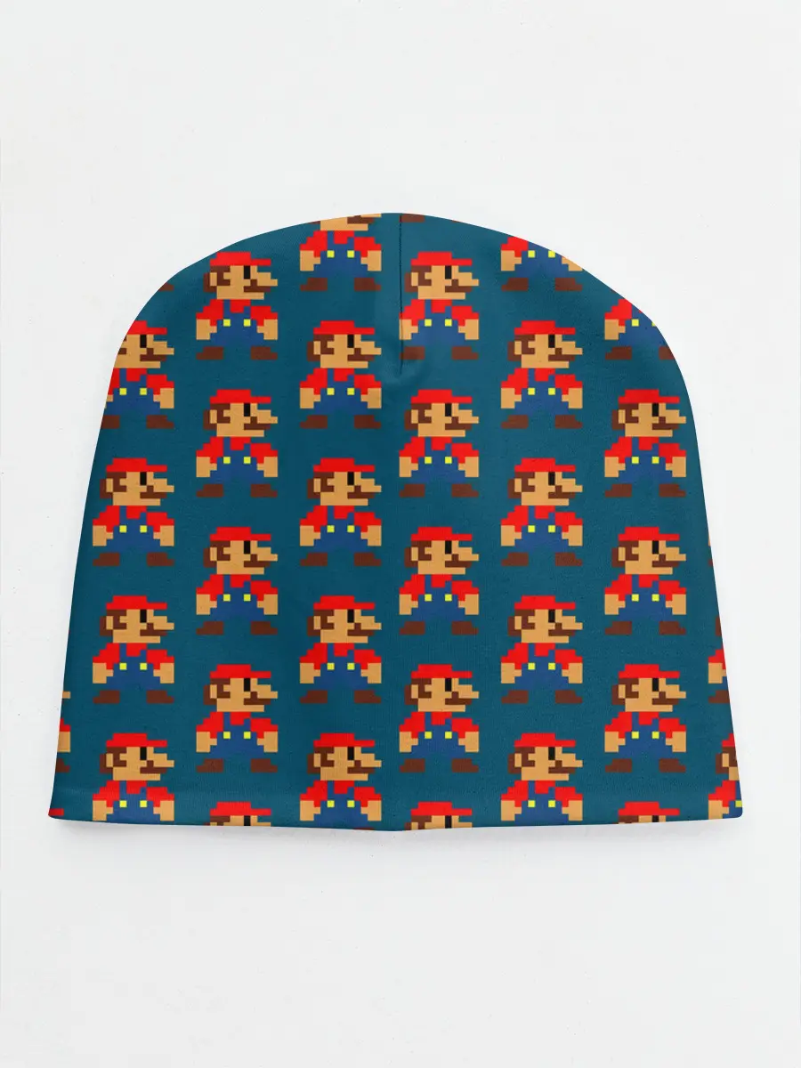 Детская шапка / Марио