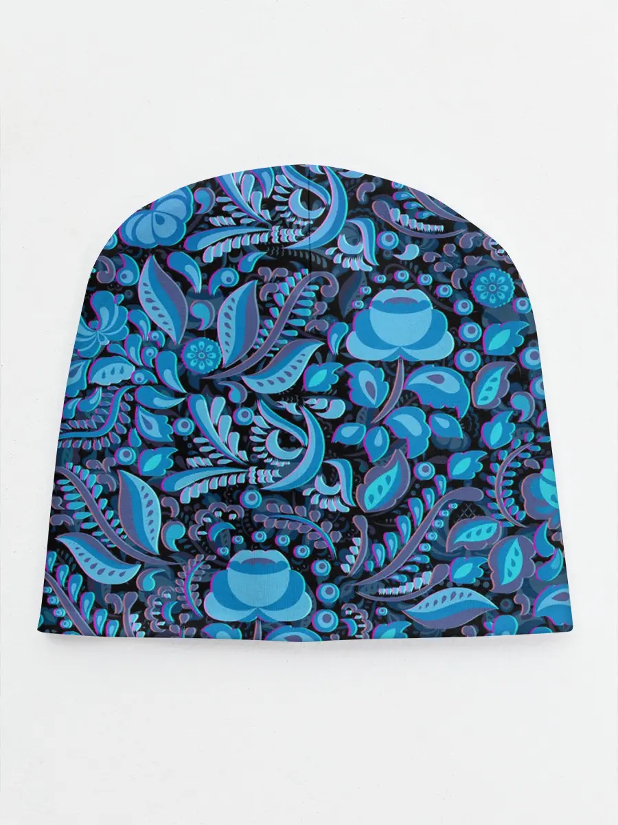 Детская шапка / ГЖЕЛЬ ГЛИТЧ | GG | ГГ