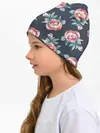 Детская шапка / Розы
